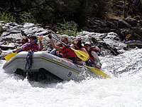 Raft on the Salmon River