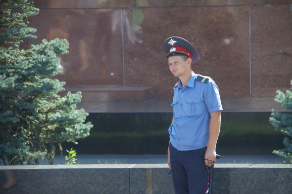 Russian Guard at Lenin's Tomb