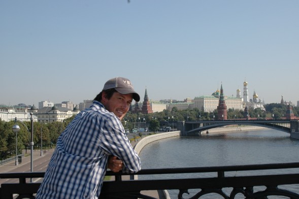 Zach in Moscow